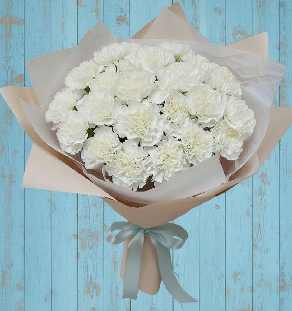 Букет цветов из: Гвоздики в Акатьево