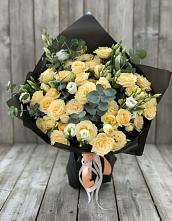 Букет цветов из:  Розы и Лизиантусы #REPLACE_PRED# Акатьево