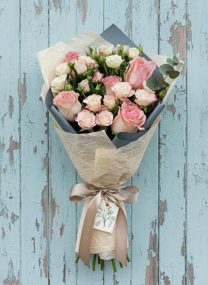 Букет цветов из: Розы в Акатьево