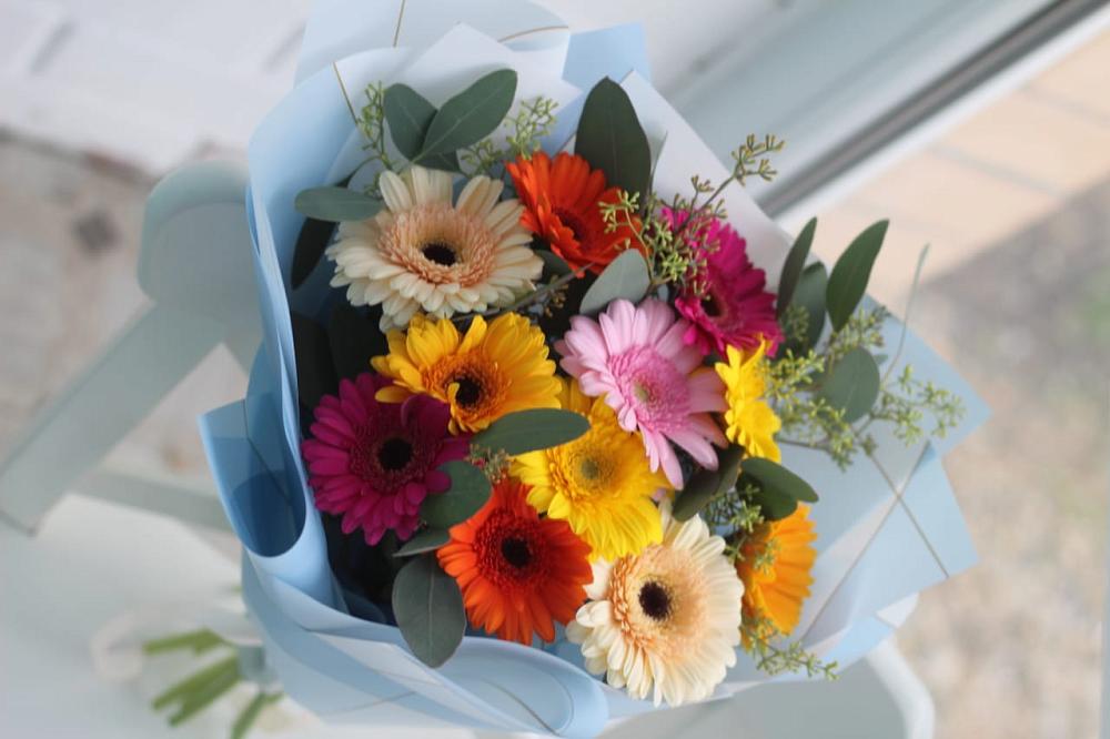 Букет цветов из: Герберы в Акатьево