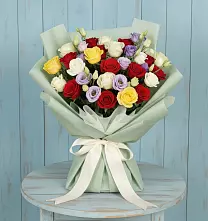 Букет цветов из:  Розы #REPLACE_PRED# Акатьево