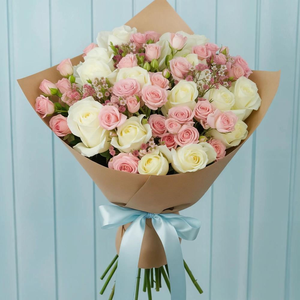 Букет цветов из: Розы в Акатьево