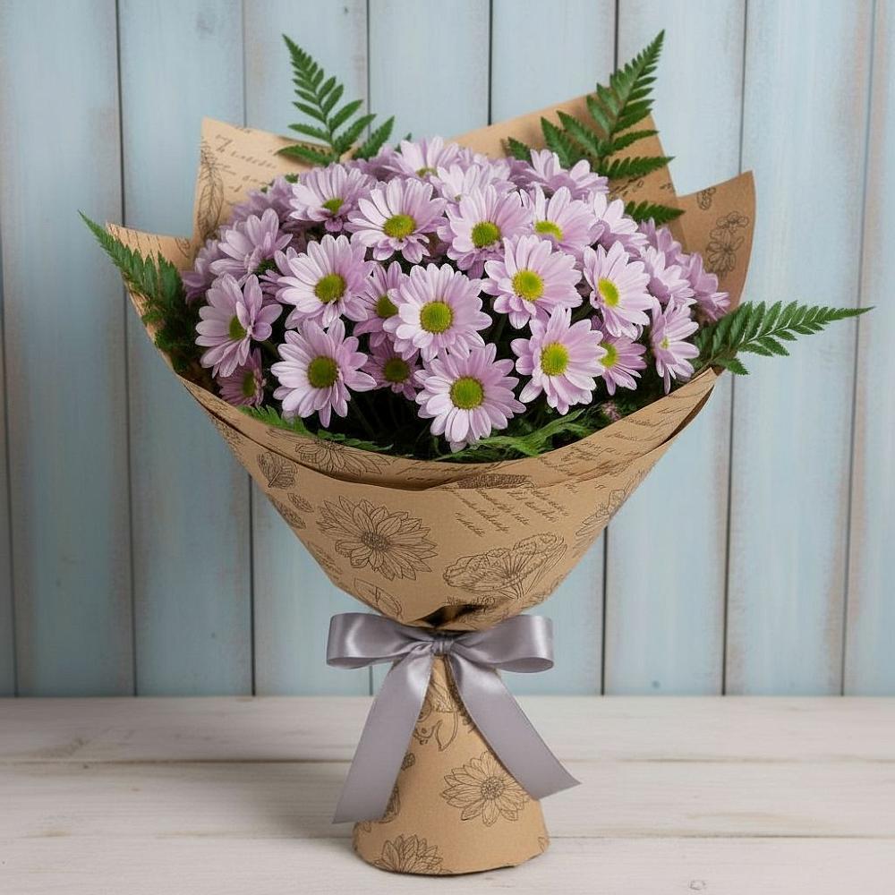 Букет цветов из: Хризантемы в Акатьево