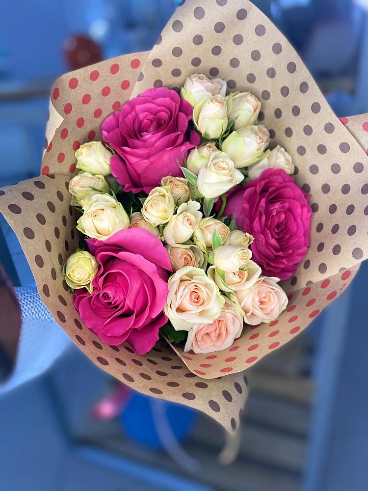 Букет цветов из: Розы в Акатьево