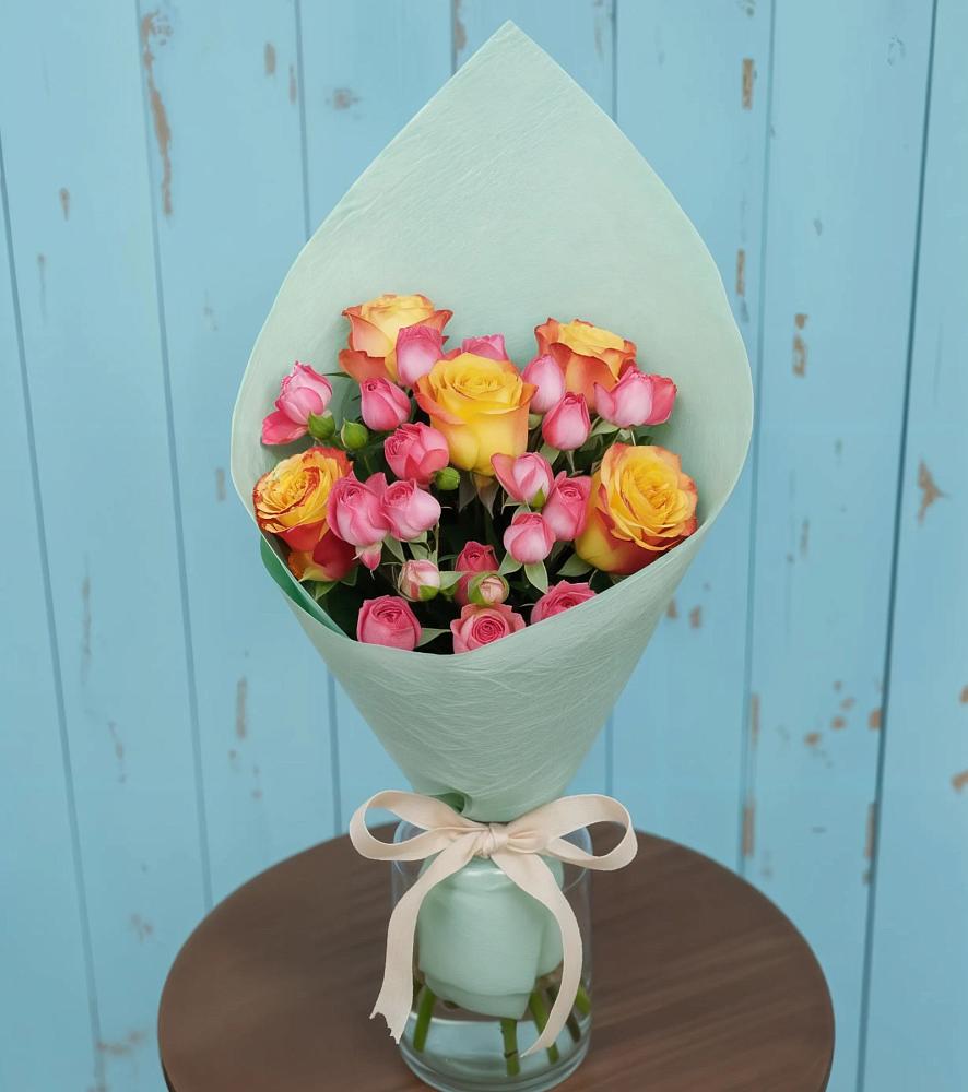 Букет цветов из: Розы в Акатьево