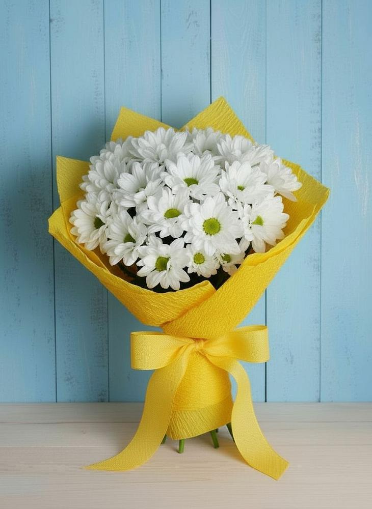 Букет цветов из: Хризантемы в Акатьево