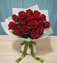 Букет Красные розы в Акатьево