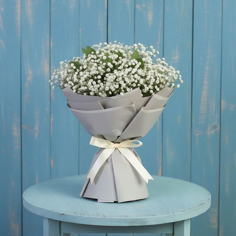 Букет цветов из: Гипсофила в Акатьево