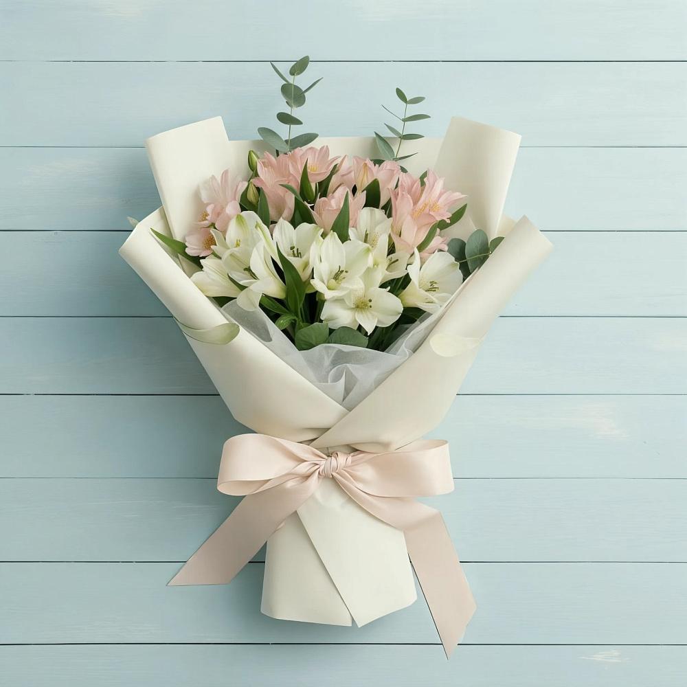 Букет цветов из: Альстромерии в Акатьево