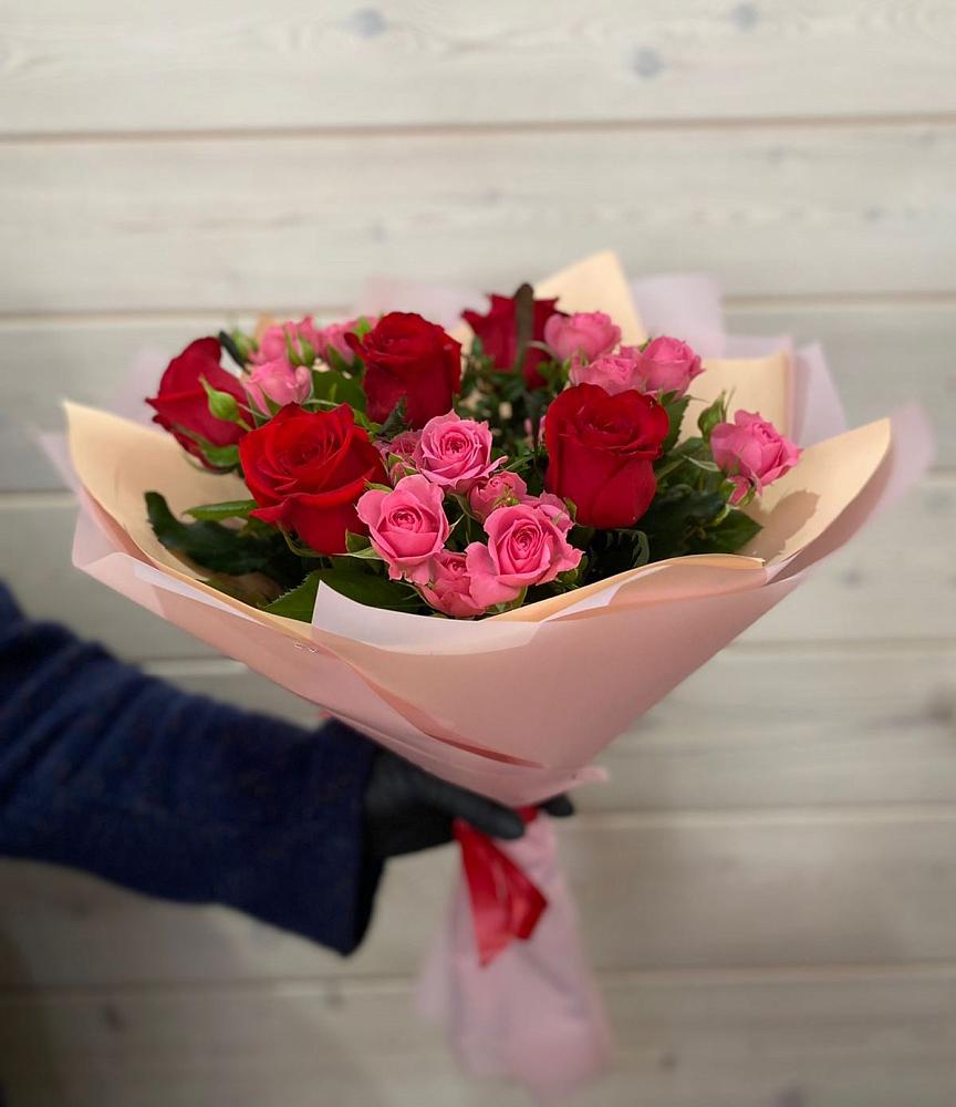 Букет цветов из: Розы в Акатьево