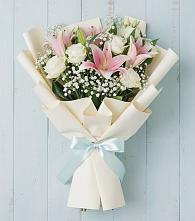 Букет цветов из:  Лилии в Акатьево